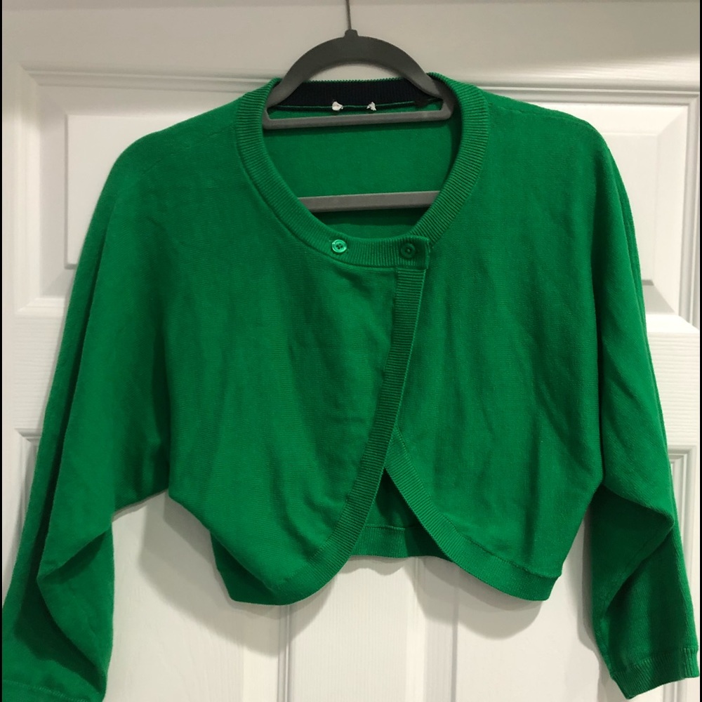 Cabi royal green shrug